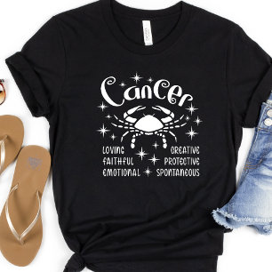 Modern  Cancer Zodiac Horoscope  T-Shirt