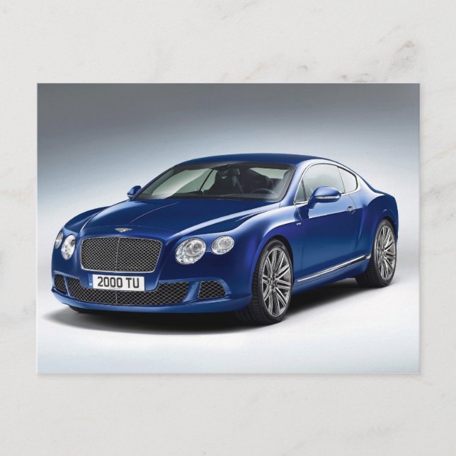 modern car 15 postcard (Front)