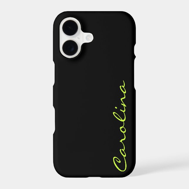 Modern Casual Monogram Personalized (Back)