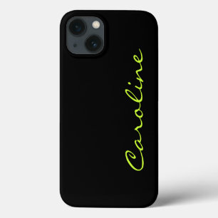 Modern Casual Monogram Personalized iPhone 13 Case
