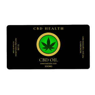Modern CBD Oil Labels