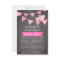 Modern Chalkboard Bunting Owl GIRL Baby Shower