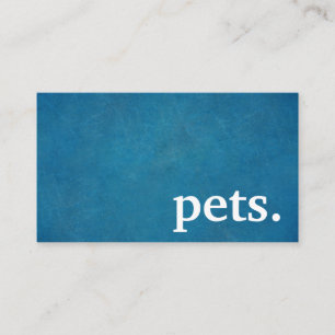 Modern chalkboard pets. loyalty punch card