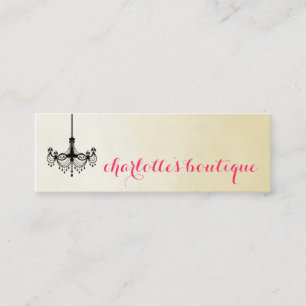 Modern Chandelier Business Cards