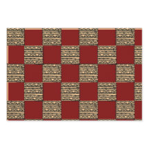 Modern Checkerboard Geometric pattern