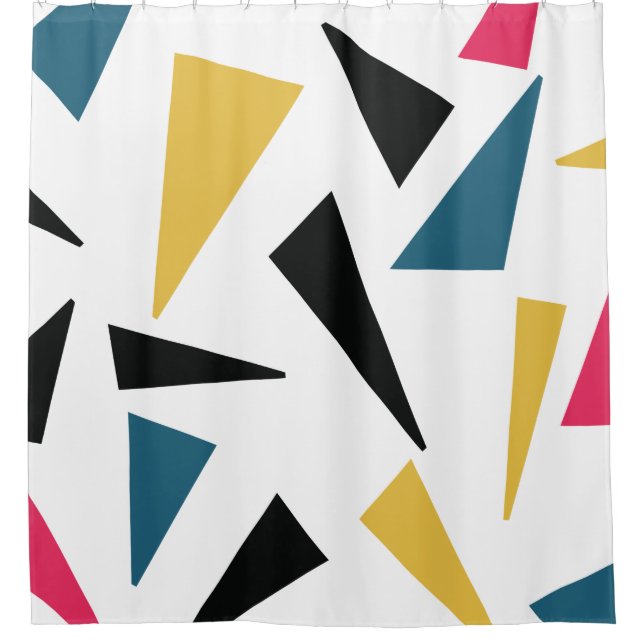 Modern, cheerful, fun, vibrant geometric pattern (Front)