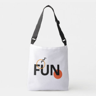 Modern, cheerful, lively, cool, trendy design Fun Crossbody Bag
