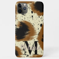 Modern Cheetah Abstract Splash Art