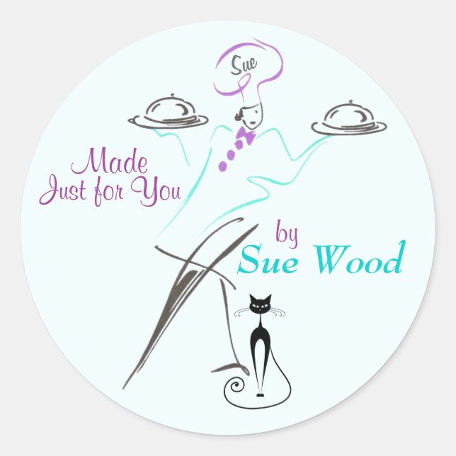 Modern Chef Stickers (Front)