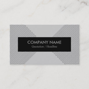 Modern Chevron Business Card