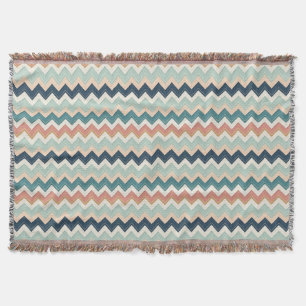 Modern Chevron Design Custom Soft Throw Blanket