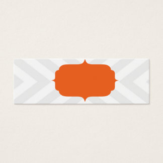 MODERN CHEVRON SKINNY CARD