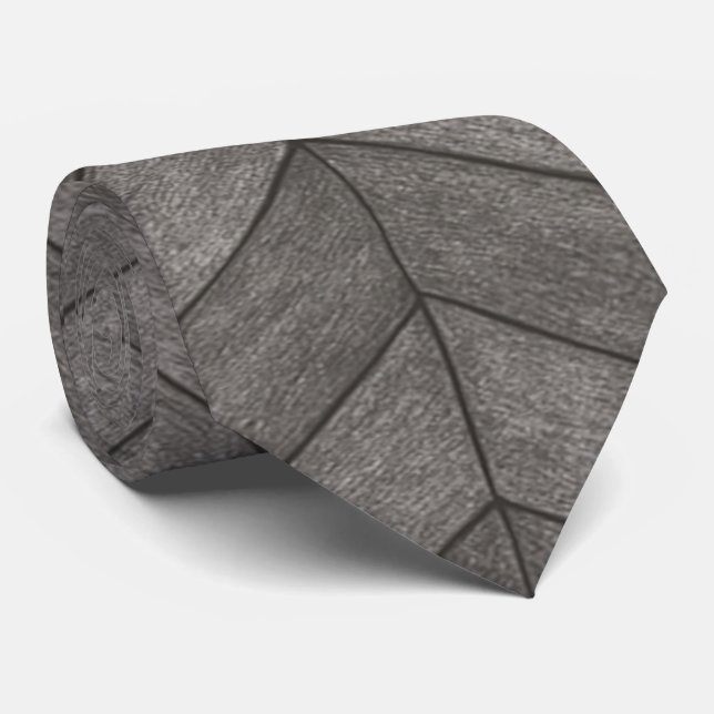 Modern Chevron Wood Texture Wallpaper Tie (Rolled)