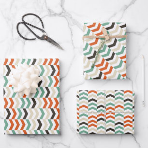 Modern Chevron Wrapping Paper – Colourful Gift Wra