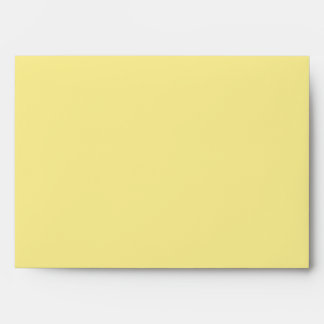 Modern Chevron Yellow/Grey Wedding Envelope