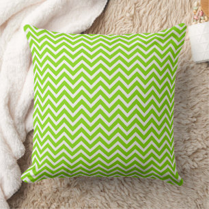 Modern Chevron Zigzag Seamless Pattern Throw Pillow