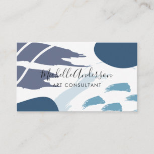 Modern Chic Abstract Business Card