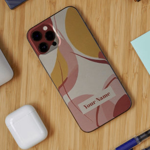 Modern Chic Abstract Circles Colour Minmalist iPhone 13 Pro Case