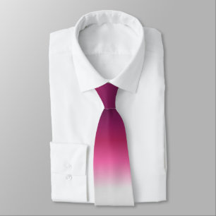 modern chic abstract magenta burgundy maroon ombre tie