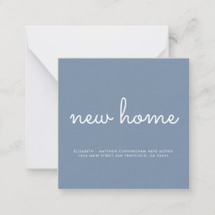 Modern Chic and Fun New Home Card