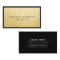 Modern Chic Black and Faux Gold Foil Luxe Creative