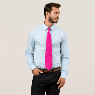 Modern Chic Classy Deep Pink  Tie