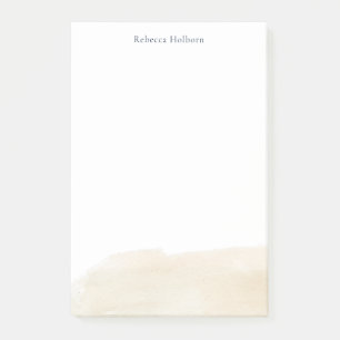 Modern Chic Elegant Personalized Post-it Notes
