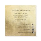 Modern Chic Gold Foil Makeup Artist