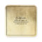Modern Chic Gold Foil Makeup Artist