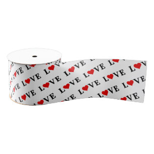 Modern Chic LOVE Grosgrain Ribbon
