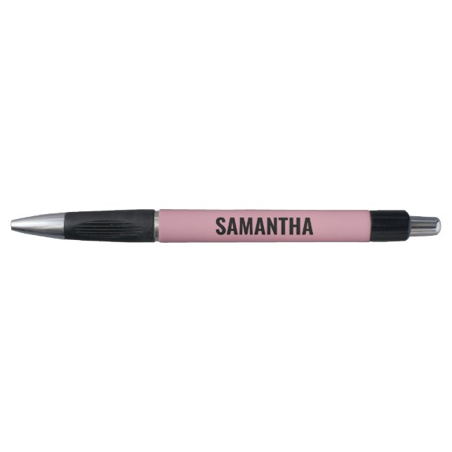Modern Chic Pink & White  Pen (Front)