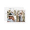 modern chic script wedding 3 photo thank you