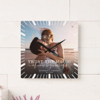 Modern Chic Wedding Keepsake Trust Magic Photo