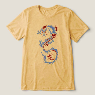 Modern Chinese Dragon Tri-Blend Shirt