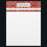 Modern Chinese Red Art Deco Geometric Pattern Letterhead<br><div class="desc">This modern and unique geometric pattern is perfect for the trendy and stylish individual. It depicts a faux gold foil geometric art deco inspired pattern on top of a Chinese red background. It's stylish, chic, and elegant. ***IMPORTANT DESIGN NOTE: For any custom design request such as matching product requests, colour...</div>