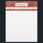 Modern Chinese Red Art Deco Geometric Pattern Letterhead<br><div class="desc">This modern and unique geometric pattern is perfect for the trendy and stylish individual. It depicts a faux gold foil geometric art deco inspired pattern on top of a Chinese red background. It's stylish, chic, and elegant. ***IMPORTANT DESIGN NOTE: For any custom design request such as matching product requests, colour...</div>