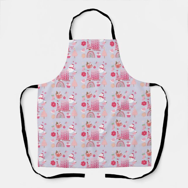 Modern Christmas Apron (Front)