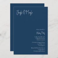 Modern Christmas | Blue Jingle and Mingle