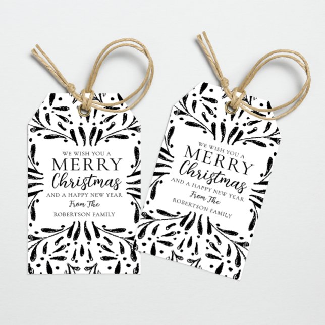Modern Christmas Gift Tag (Creator Uploaded)