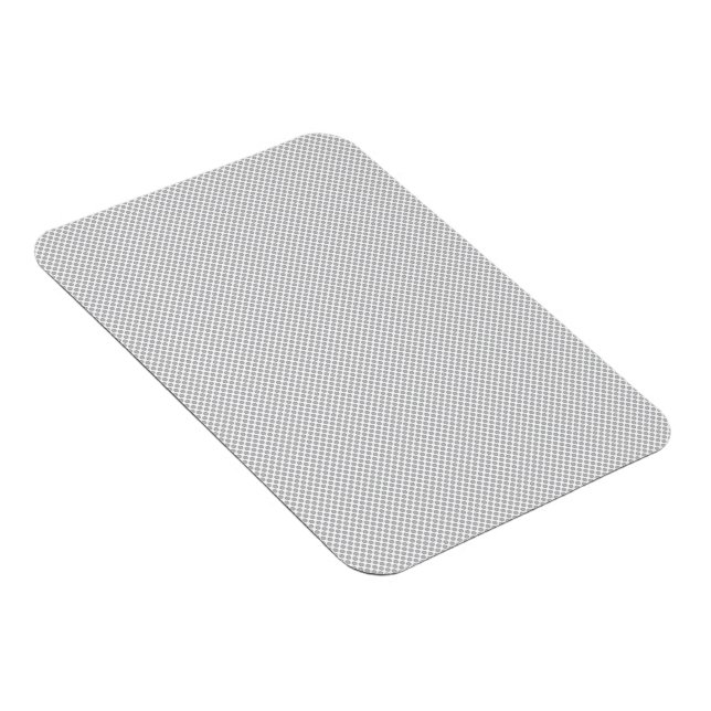 Modern Christmas Grey Pattern Gift Wrap Magnet (Right Side)
