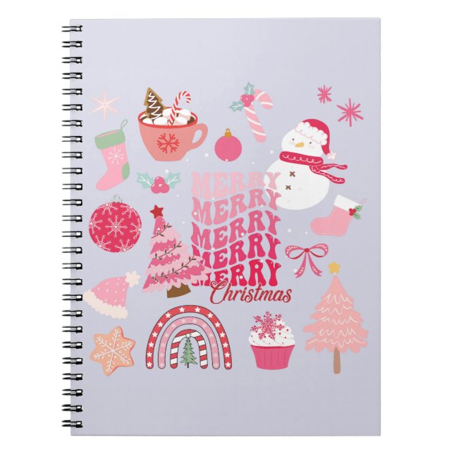 Modern Christmas Notebook (Front)