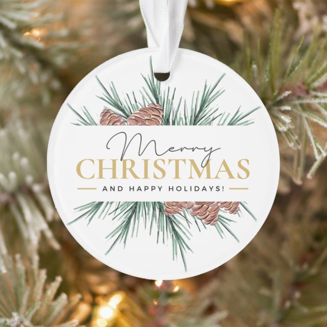Modern Christmas Ornament (Tree)