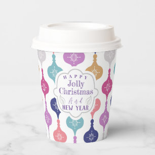 Modern Christmas Ornament  Paper Cups