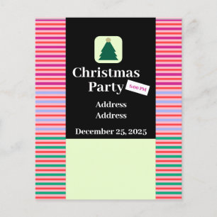 Modern Christmas Party Flyer