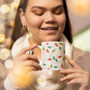 Modern Christmas Pattern Mug