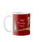 Modern Christmas Personalized Photo Mug