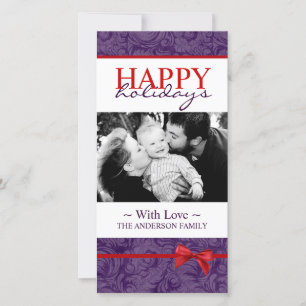 Modern Christmas Photo Card