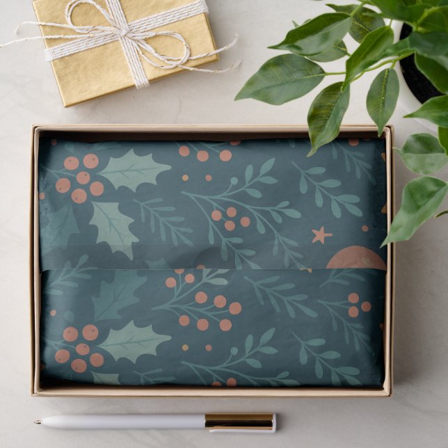 Modern Christmas Tissue Paper – Trendy 2026 (Gift)