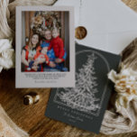 Modern Christmas Tree Sketch Arch With Photo Holiday Card<br><div class="desc">Spread holiday cheer with this modern Christmas tree drawn, with photo Christmas card. This elegantly simple Holiday card is the perfect way to send your seasons' greetings. Easily to personalize the greeting and edit the fonts to your liking. This minimalist custom Christmas card is charming way to remind your friends...</div>
