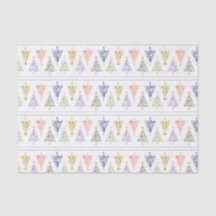 Modern Christmas Tree Tissue Paper